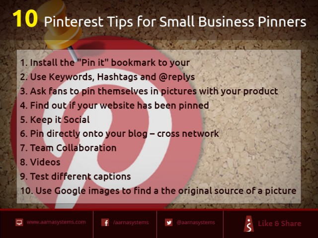 10 Pinterest Tips for Small Business Pinners