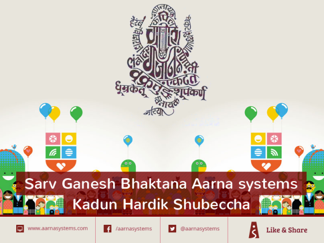 Best wishes for ganesh Chaturthi - Aarna Systems