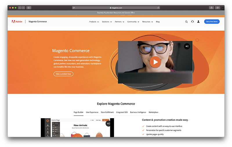 Magento for Best Ecommerce Platforms