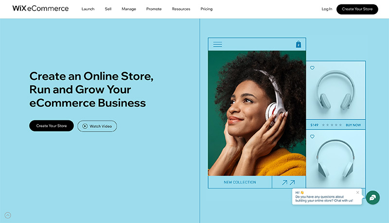 Wix for Best Ecommerce Platforms 