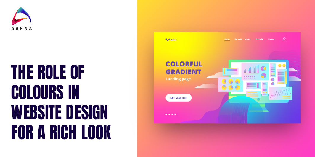 COLOURS IN WEBSITE DESIGN