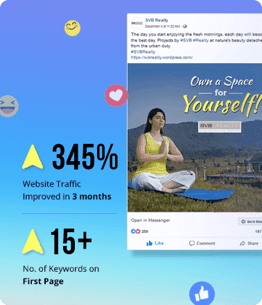 seo company in pune success story - svb realty