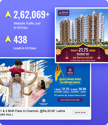 digital marketing company in India success story - Megha Sparkles